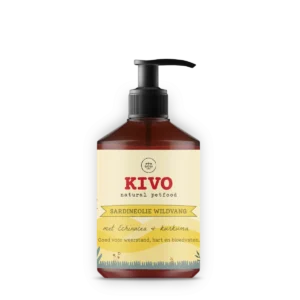 Huile de sardine au curcuma Kivo pour chiens – Energic Animal