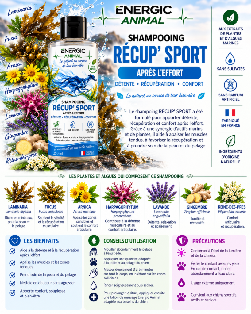 Shampooing RÉCUP' SPORT Energic Animal